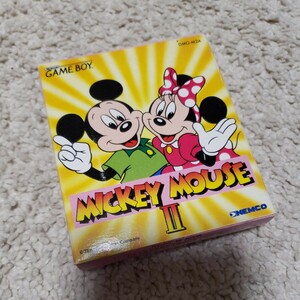ミッキーマウス2 ゲームボーイ GB 箱 説明書
