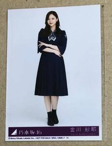 送料込み 乃木坂46 おひとりさま天国 封入生写真 金川紗耶 ヒキ