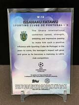 2022-23 Topps Chrome UCC Issahaku Fatawu イサハク・ファタウ 直筆サイン AUTO ルーキー RC_画像2