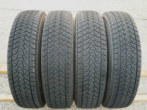 ●パジェロミニ他　ＢＳ　ブリザック　ＤＭーＶ２　１７５/８０Ｒ１５　１５年製バリ山中古４本売り切り！