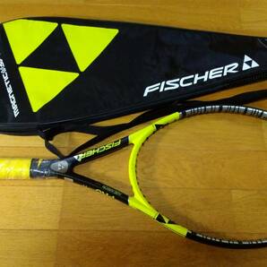FICHER PRO TOUR FT フィッシャー 硬式 テニスラケット ケース付き ガット無し ゆうパック100サイズの画像1