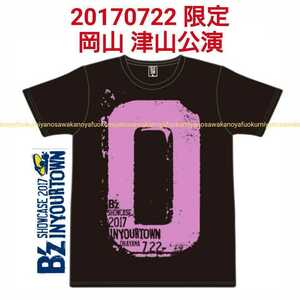 新品 津山 限定 B’z SHOWCASE In Your Town 2017 岡山 津山文化センター Tシャツ 検) 松本孝弘 稲葉浩志 en イナサラ 津山 en4 Zepp enIV