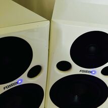 FOSTEX PM0.5N プロフェッショナル スタジオ モニター スピーカー ホワイト 2台 ペア 動作良好 音出し確認済み フォステクス 廃盤 生産完了_画像10