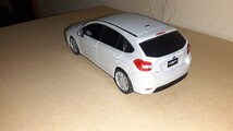 ミニカー　1/40 スバル　インプレッサスポーツ　IMPREZA 　プルバックカー　非売品　ホワイトパール　カラーサンプル _画像8