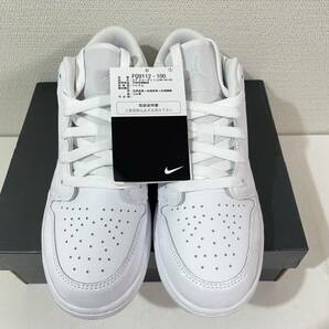 【送料無料】【新品】24cm Nike GS AirJordan1 Low SE ナイキ GS エアジョーダン1 ロー SE ホワイト/サミットホワイト/アイスブルーの画像5