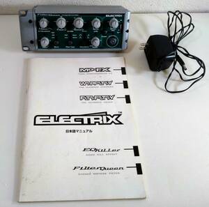 檄レア! Electrix Filter Queen エレクトリックス ハーフラック アナログフィルター 動作品 DJエフェクター 付属品有り 入手困難