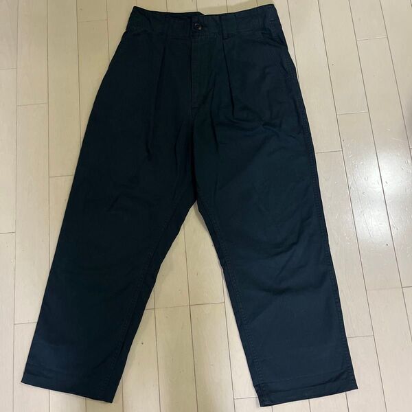 ORDINARY FITS オーディナリーフィッツ ワークタックトラウザーパンツ チノパン ブラック