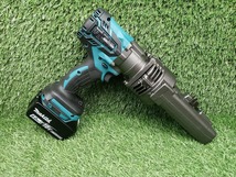 未使用 makita マキタ 18V 充電式 鉄筋カッタ 携帯油圧式 バッテリー + 充電器 SC163DRG_画像3