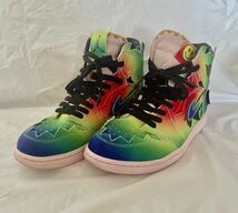 【美品】1回着用　ナイキ Jバルヴィン エアフォース1 ハイ スニーカー DC3481-900 NIKE J Balvin_画像2