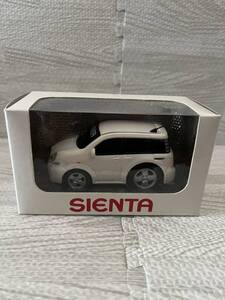 トヨタ 初代シエンタ SIENTA 前期 プルバックカー ミニカー 非売品 ホワイトパールクリスタルシャイン