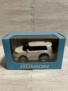 トヨタ カローラルミオン RUMION 後期 プルバックカー ミニカー 非売品 ホワイトパールクリスタルシャイン