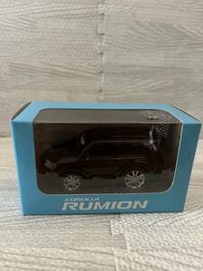 トヨタ カローラルミオン RUMION 後期 プルバックカー ミニカー 非売品 ブラキッシュレッド