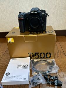 Nikon D500 ボディ ジャンク 動作確認できず 元箱付き