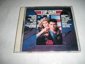 CD：「トップガン　オリジナル・サウンドトラック」（３２DP-４９０）TOP GUN ORIGINAL MOTION PICTURE SOUNDTRACK.