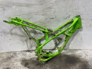 カワサキ KX80 KX080X 販売証明書付き フレーム【K】A-316