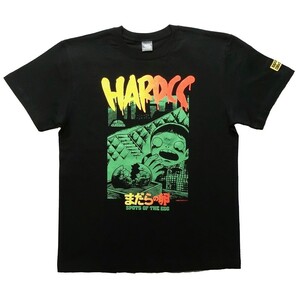 送料無料 日野日出志 XXL まだらの卵 SPOTS OF THE EGG ハードコアチョコレート Tシャツ ひばりブラック HINO HIDESHI 未使用品