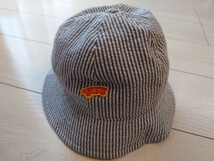 送料無料　VANS × TOWER RECORDS Hat　バンズ × タワーレコード　ハット　USED　帽子　_画像2