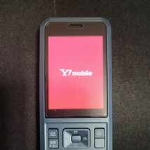 Simply 603SI ダークブルー SIMロック解除済 ワイモバイル Y!mobile ケータイ_画像5