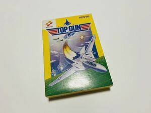 トップガン（箱・説明書付き）KONAMI（コナミ）ファミコン　FC　TOP GUN