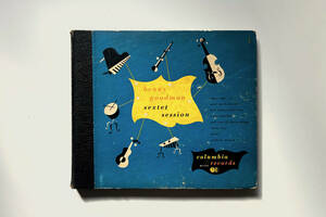 『BENNY GOODMAN』米盤 COLUMBIA SP盤 10inch 4枚組アルバム “SEXTET SESSION“ 78rpm JAZZ 1946年 …C-113