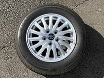 ☆トヨタ 80 ノア VOXY エスクァイア 純正 15インチアルミホイール 15×6J+50 PCD 114.3 5H 195/65R15 スタッドレス付 4本☆00685456_画像5