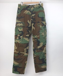 米軍 ウッドランドカモ　BDU パンツ SR 実寸W30L32 [9013813]