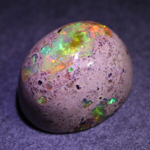 天然カンテラオパール メキシコ産 14.440ct OV カボション ルース