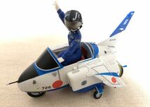 それゆけ女性自衛官 ブルーインパルスJr　航空自衛隊 戦闘機 バイク おもちゃ フィギュア _画像1