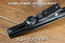 CARUMER CONCEPT SJ30.JA71.JA11.JA12V ジムニー リアシートスライドレール リクライニング キット 後席広々 背もたれゆったり 移設 移動_画像5