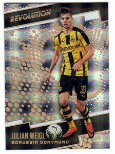 超レアパラレル！ Julian Weigl（ユリアン・ヴァイグル） 2017 Panini Revolution Hyperplaid ボルシア・ドルトムント！