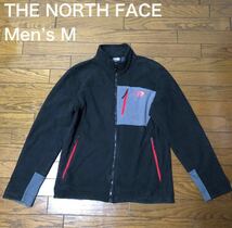 ★値下げ★THE NORTH FACE 裏ボアジップアップジャケット黒グレー赤　メンズMサイズ　ザノースフェイス_画像3