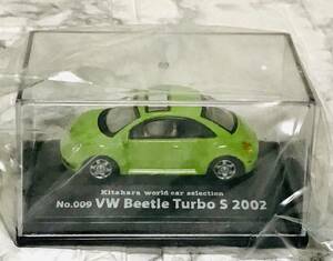 1/72 北原ワールドカーコレクション VW Beetle Turbo S 2002 / ワーゲン ビートル ターボ