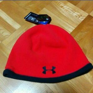 新品 UNDER ARMOUR【57~60】STORMフリースビーニー