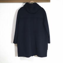 美品★大きいサイズ アクアスキュータム ダッフルコート Aquascutum 極上の逸品 ネイビー 紺 クラブチェック メンズ 秋冬 40R 3L位 A279 _画像7