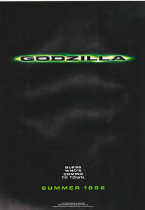 洋画チラシ【ゴジラ GODZILLA】A　1998年