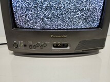 24011201　Panasonic ブラウン管テレビ TH-14RF2 松下電器 カラーテレビ_画像3