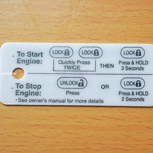 USトヨタ純正セキュリティVIP RESキータグ キーホルダー2 USDM北米JDM TOYOTA シエナSIENNA タンドラTUNDRA タコマTACOMA FJクルーザー TRDの画像4