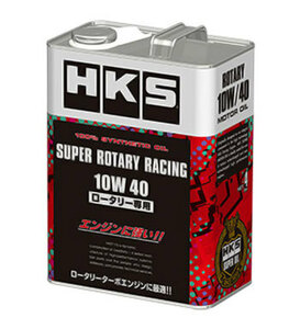 HKS スーパーロータリーレーシングオイル エンジンオイル 4L 10W40 入数：1缶 52001-AK133