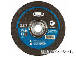 TYROLIT オフセット砥石 “T-Grind” 125mm ＃24 701518(7748485) 入数：10枚