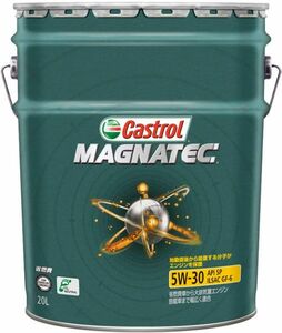 カストロール(Castrol) エンジンオイル マグナテック 20L 5W-30 部分合成油 入数：1缶