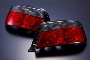 D-MAX LEDクリスタルテールセット トヨタ チェイサー GX10＃/JZX10＃ 前期 スモーク 左側のみ DML1101004T1L