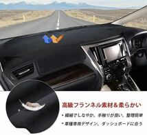 トヨタ プリウス50系 ヘッドアップディスプレイ付きタイ ダッシュボードマット_画像2