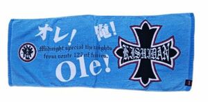 氣志團　「オレ！俺！Ole！」桜十字　フェイスタオル　中古