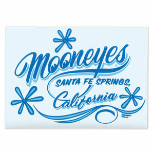 MOONEYES California デカール ピンストライプ ステッカー 青 ムーンアイズ moon eyes カリフォルニア ピンスト ブルー シール ステッカーの画像2