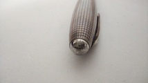 ★中古★PILOT CUSTOM パイロット 万年筆 Elite STERLING SILVER ペン先18K-750 現状品_画像7