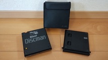 ★中古★SONY Discman ソニー ポータブルCDプレーヤー ディスクマン D-55T、バッテリーケース EBP-380 通電確認 現状品_画像2