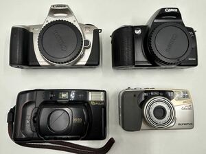 ★動作品★フィルムカメラセット　Canon、Olympus、フジフィルム　EOS　Kiss　IIIなど