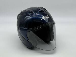 ARAI アライ SZ-RAM4 グラスブルー GLASS BLUE ジェットヘルメット Mサイズ