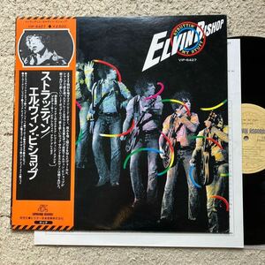 ほぼ新品 NM◆初版◆帯付き LP◆Elvin Bishop(エルヴィン・ビショップ)「Struttin' My Stuff」◆1977年 VIP-6427◆Blues Rock ブルース