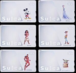 ディズニー100周年を記念　1500個限定Suica